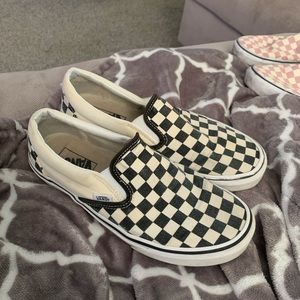 Checkered Vans